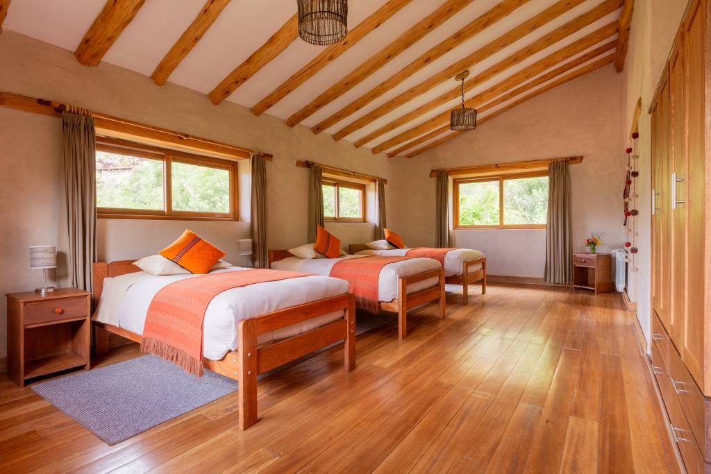 Habitación de la casa Pitusiray en el campus Mesa